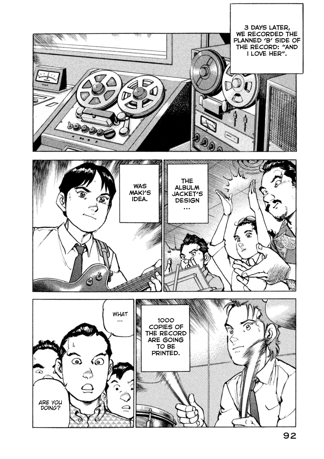 Boku wa Beatles Chapter 13 page 9 - Chapter 13: Debut Single