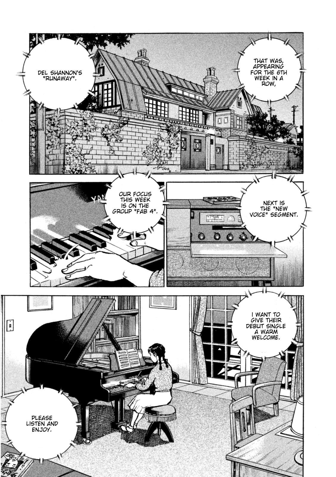 Boku wa Beatles Chapter 14 page 4 - Chapter 14: On-Air