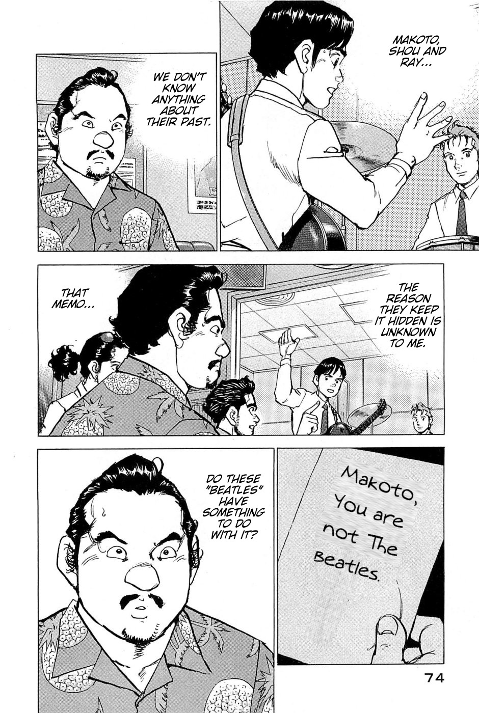 Boku wa Beatles Chapter 21 page 7 - Chapter 21: Cavern