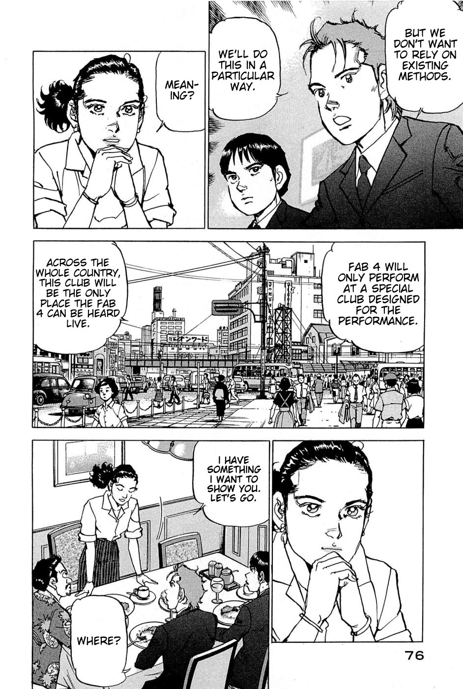 Boku wa Beatles Chapter 21 page 9 - Chapter 21: Cavern