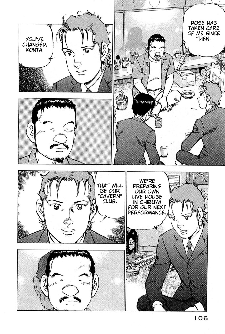 Boku wa Beatles Chapter 22 page 19 - Chapter 22: The City Where Konta Lives