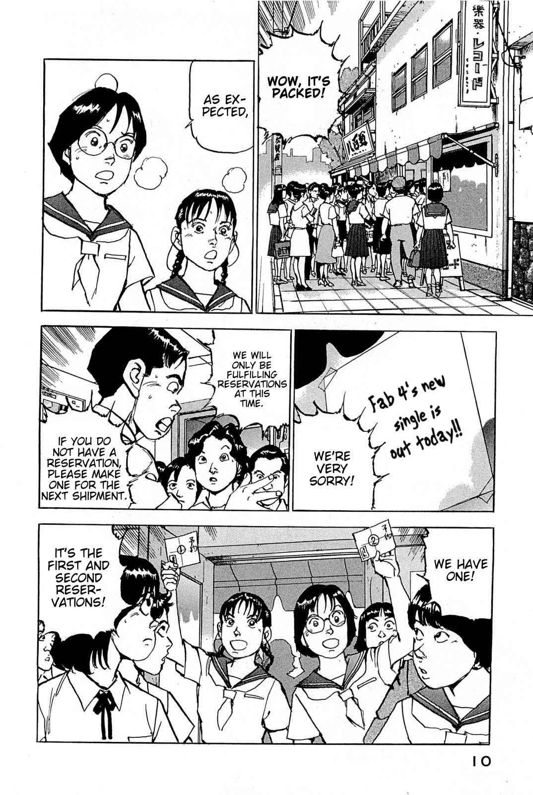 Boku wa Beatles Chapter 27 page 8 - Chapter 27: Second Single