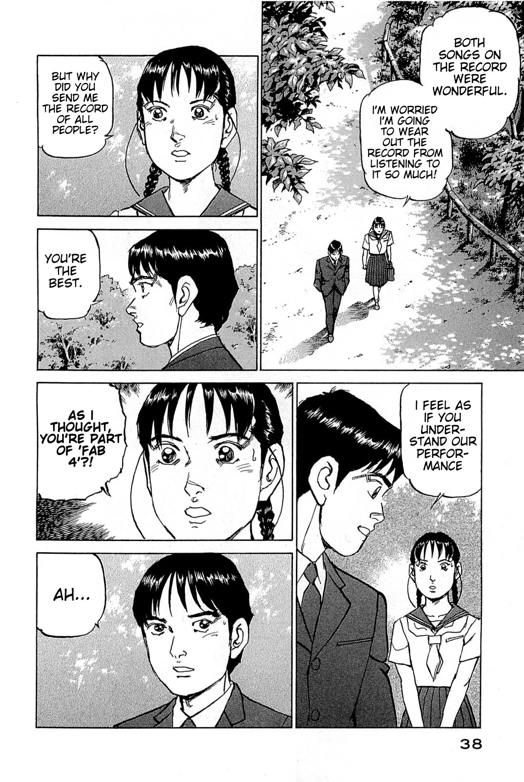 Boku wa Beatles Chapter 28 page 13 - Chapter 28: The Sent Record