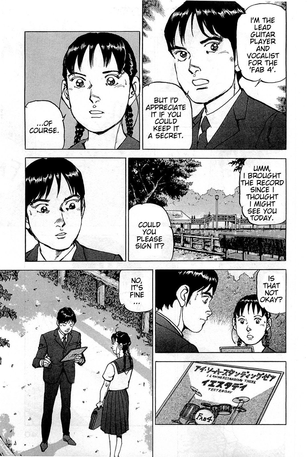 Boku wa Beatles Chapter 28 page 14 - Chapter 28: The Sent Record