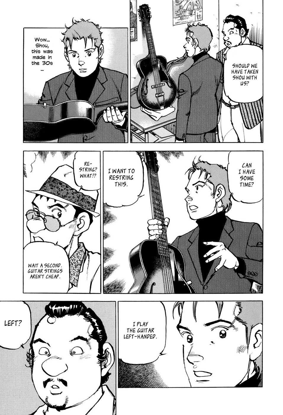 Boku wa Beatles Chapter 4 page 10 - Chapter 4: Shou and Makoto
