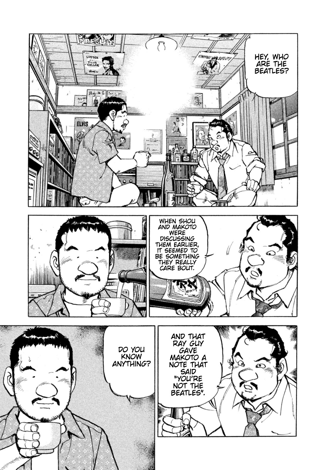 Boku wa Beatles Chapter 42 page 13 - Chapter 42: Under the Moonlight