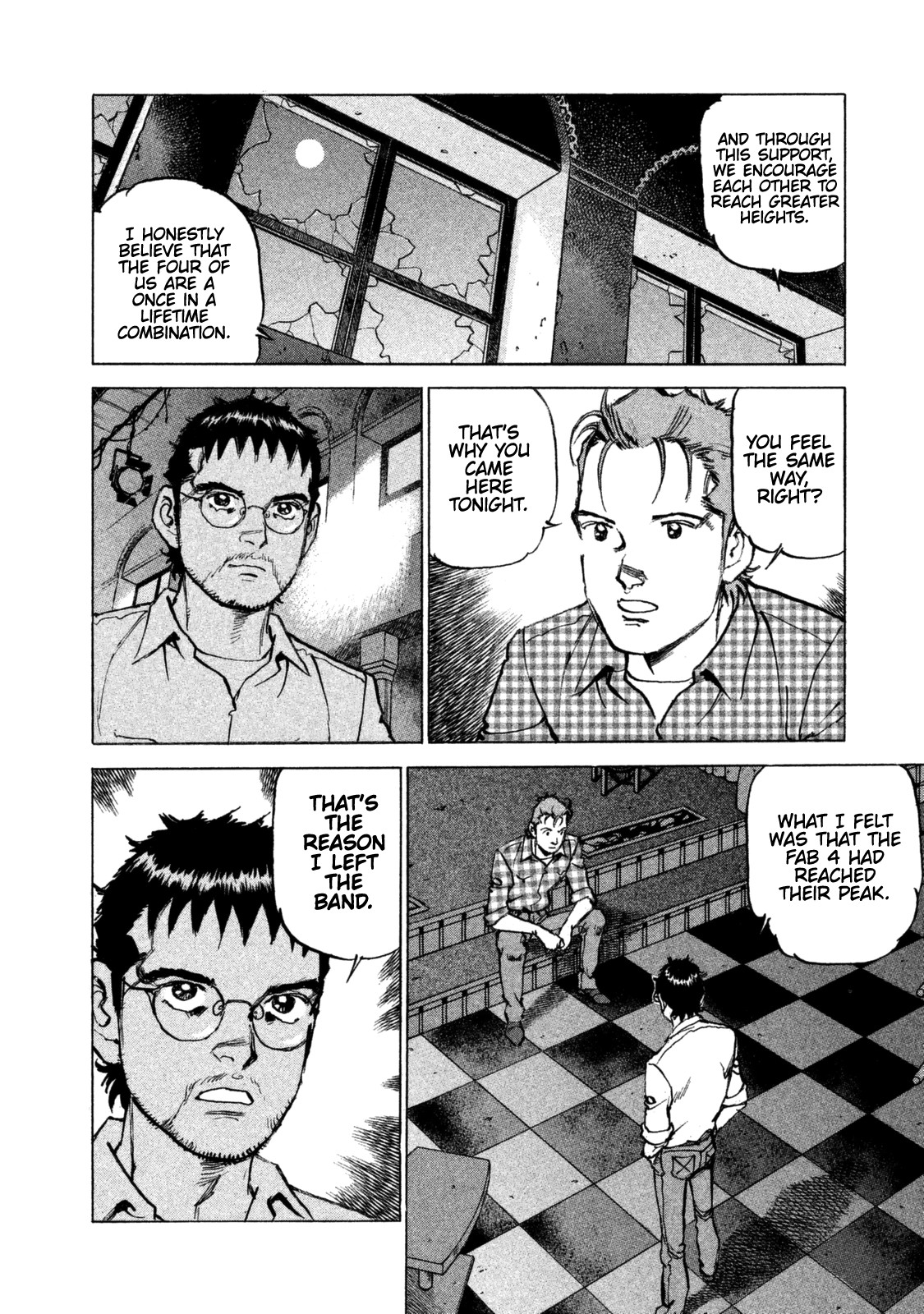 Boku wa Beatles Chapter 42 page 4 - Chapter 42: Under the Moonlight