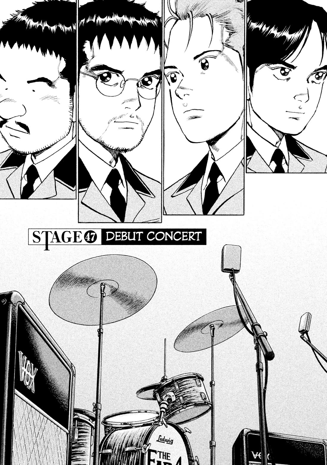Boku wa Beatles Chapter 47 page 1 - Chapter 47: Debut Concert