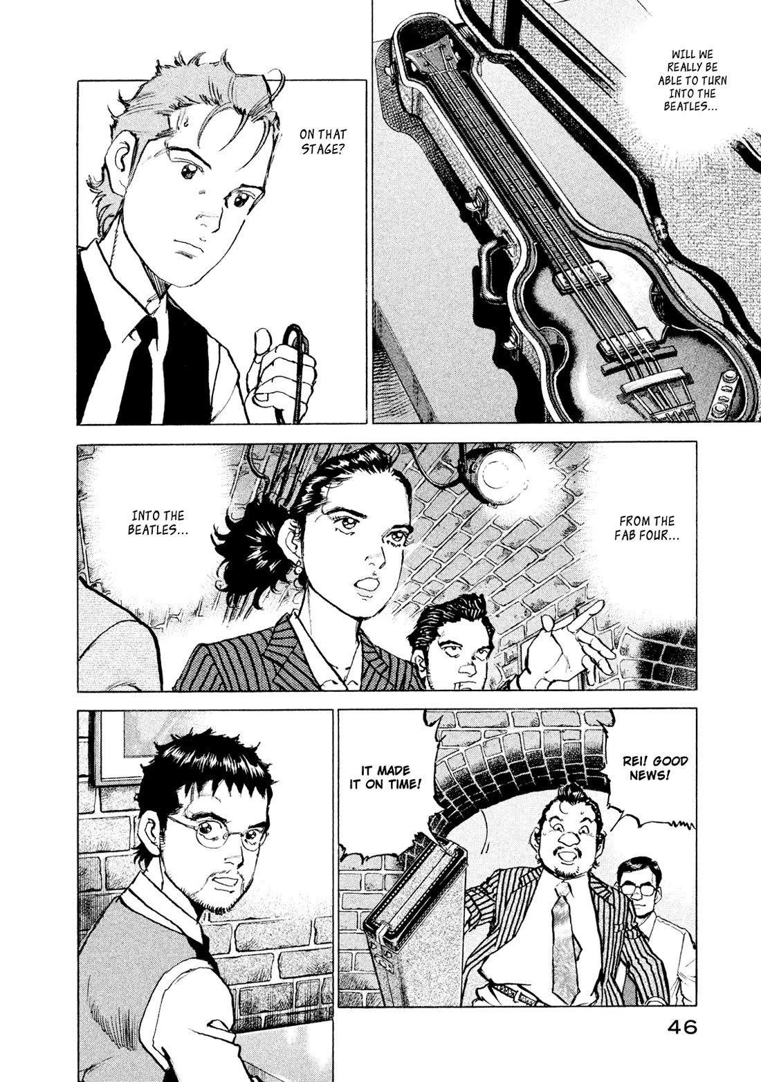 Boku wa Beatles Chapter 47 page 4 - Chapter 47: Debut Concert
