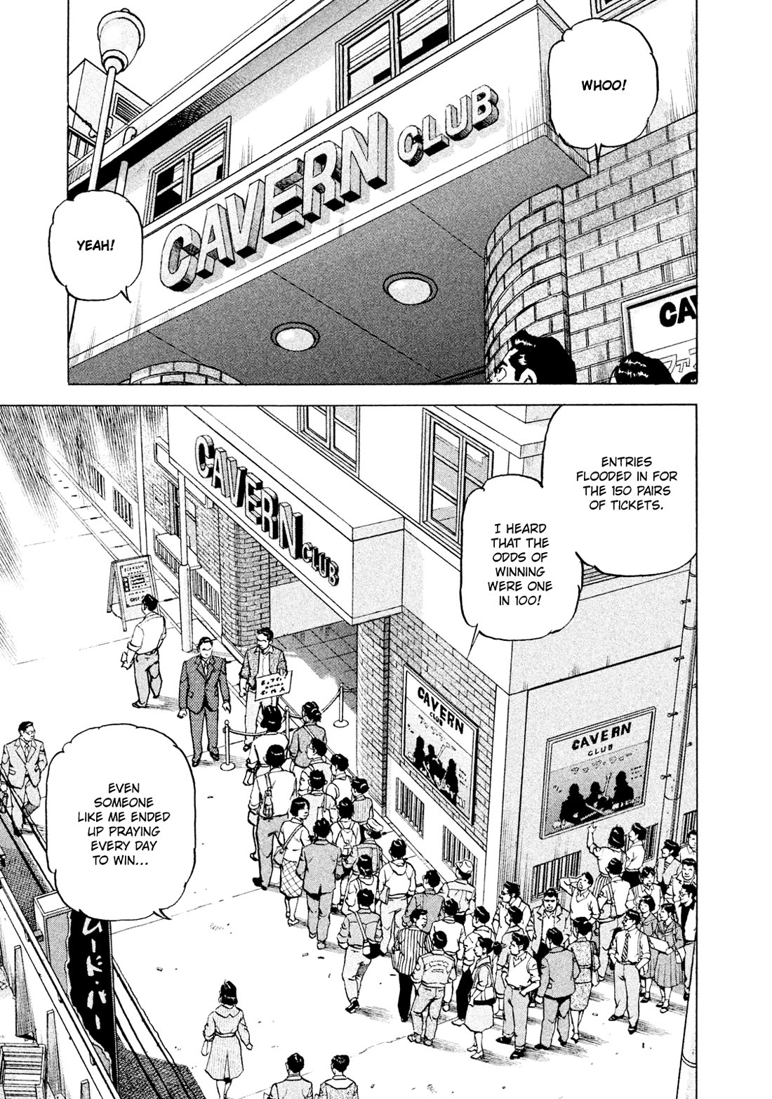 Boku wa Beatles Chapter 47 page 7 - Chapter 47: Debut Concert
