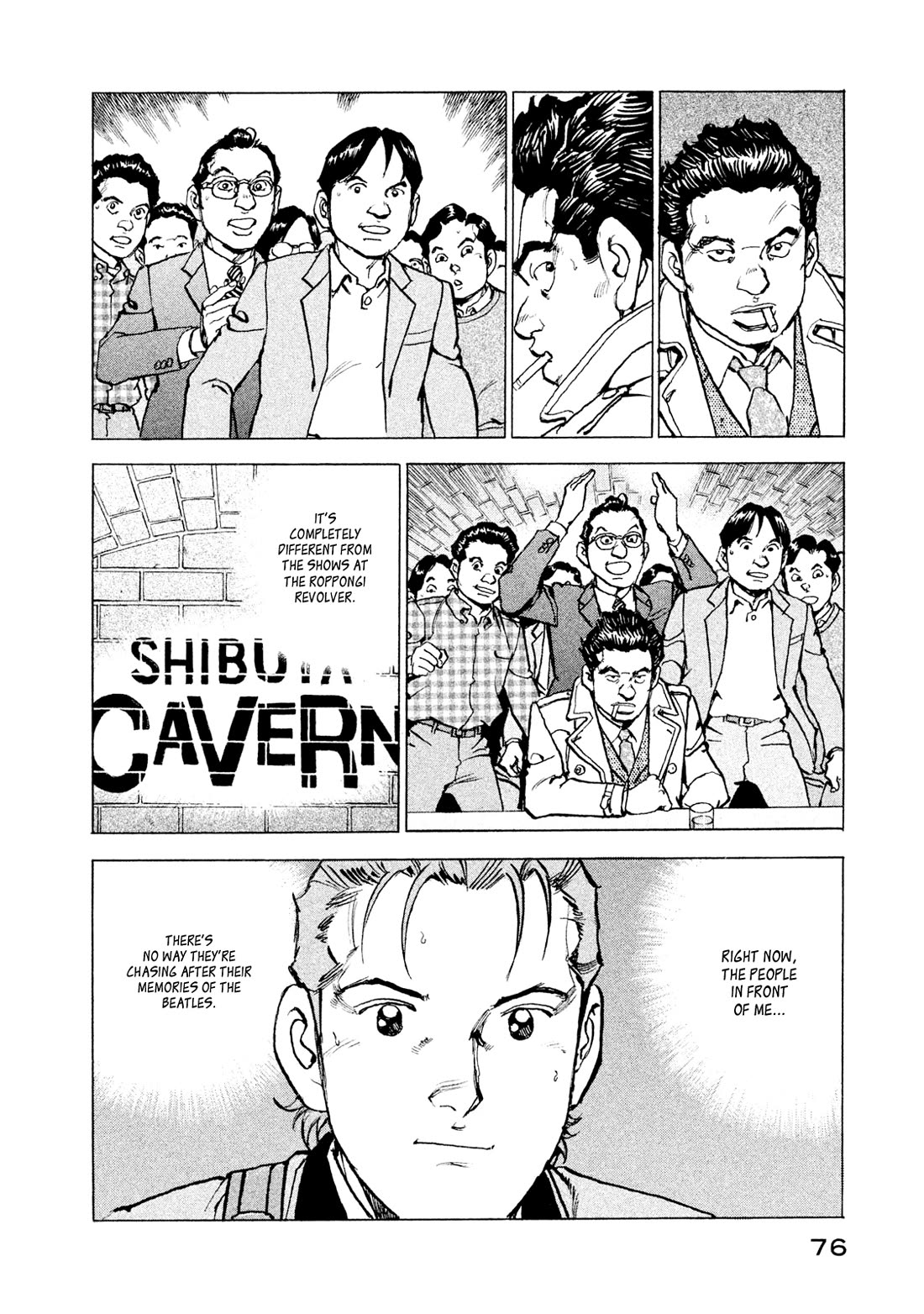 Boku wa Beatles Chapter 48 page 12 - Chapter 48: A Hard Day's Night
