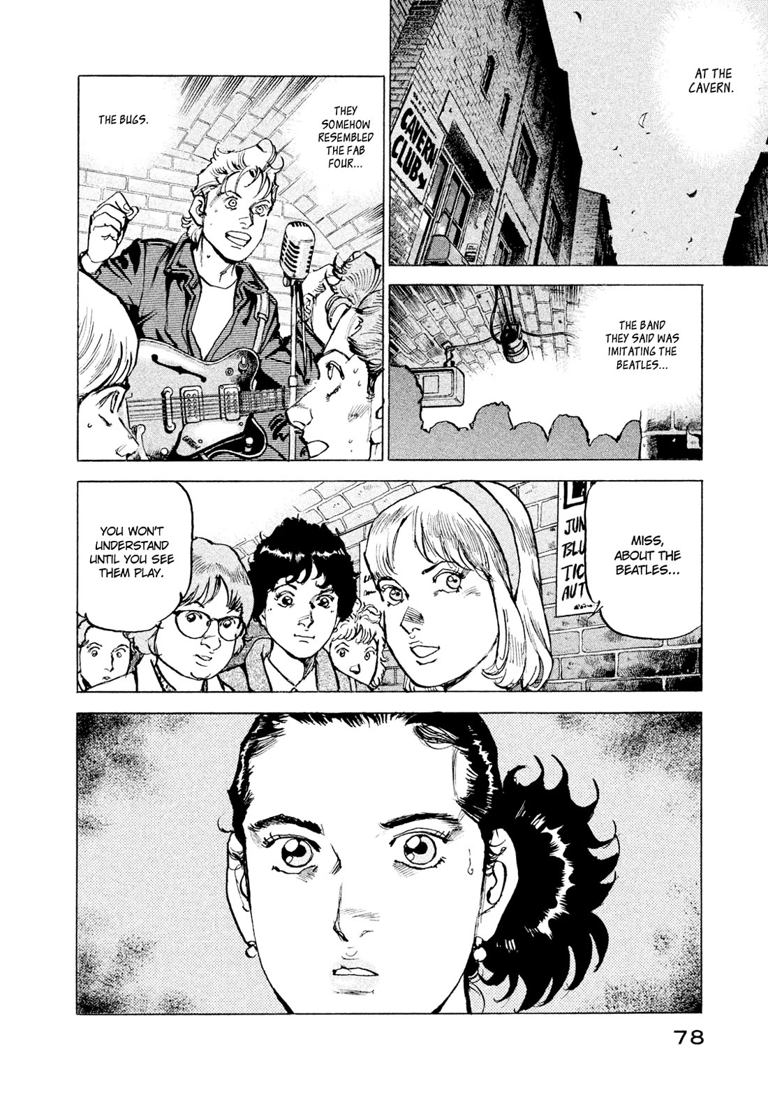 Boku wa Beatles Chapter 48 page 14 - Chapter 48: A Hard Day's Night