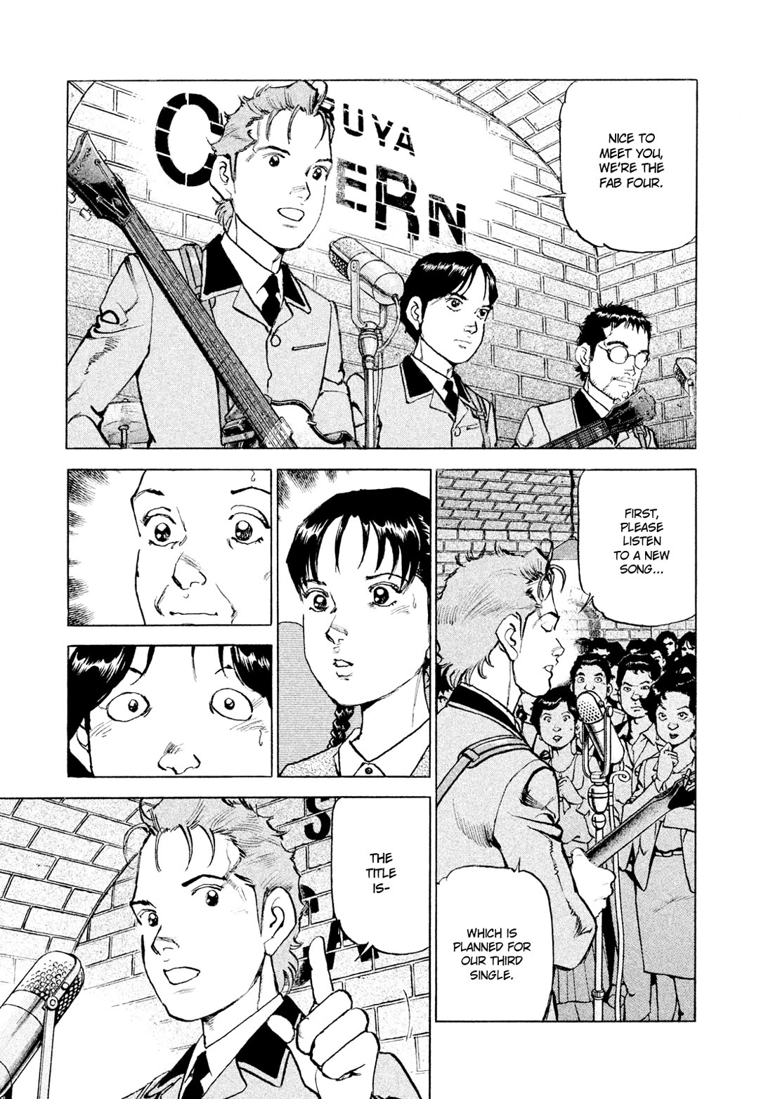 Boku wa Beatles Chapter 48 page 5 - Chapter 48: A Hard Day's Night