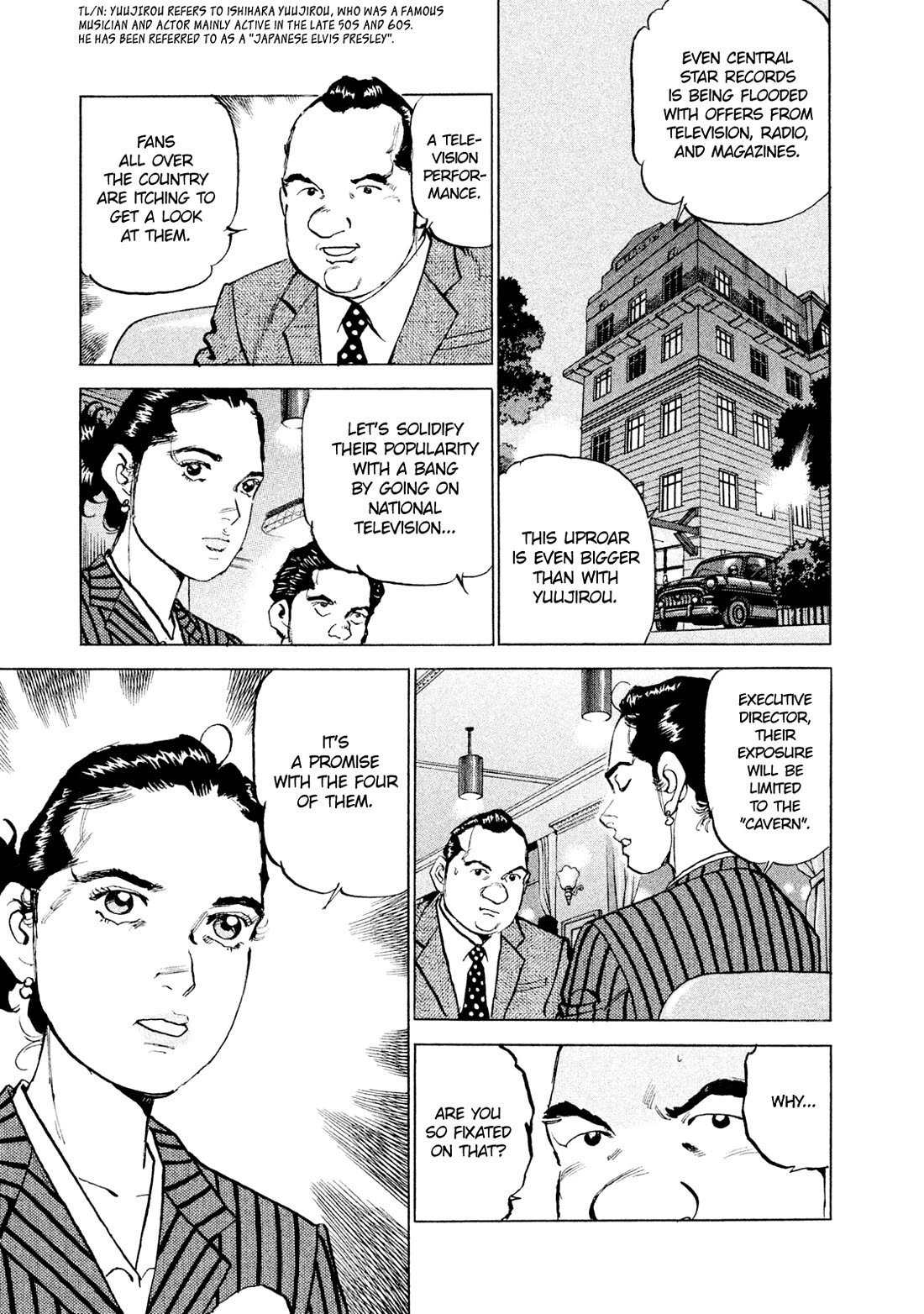 Boku wa Beatles Chapter 49 page 7 - Chapter 49: American Dream