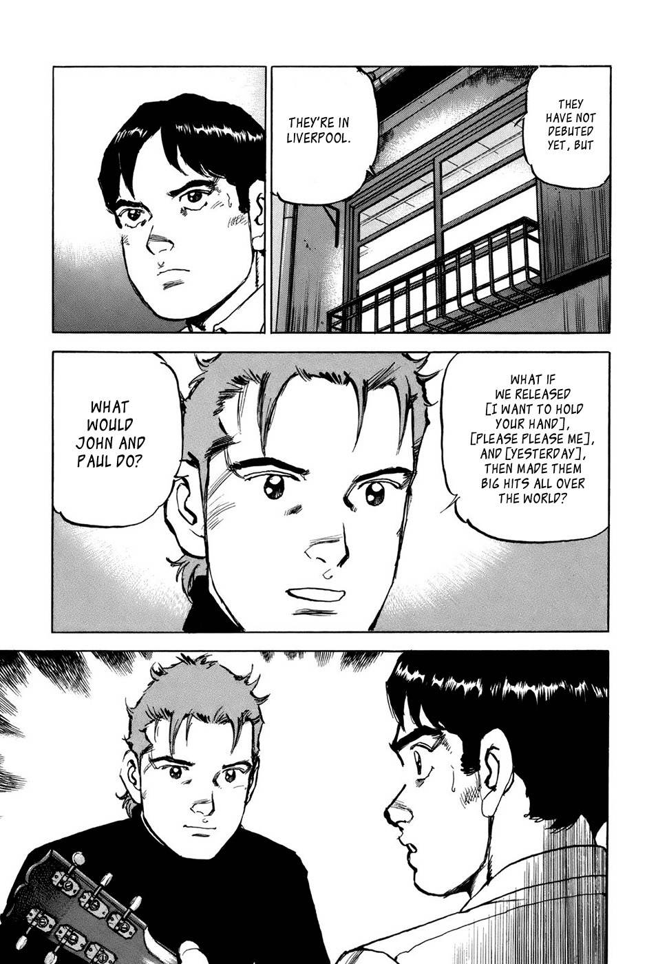Boku wa Beatles Chapter 5 page 10 - Chapter 5: New Departure