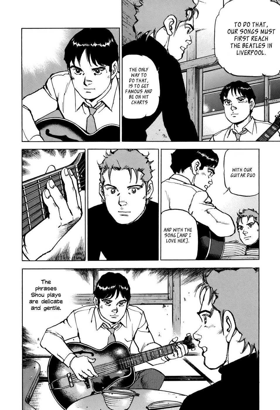 Boku wa Beatles Chapter 5 page 13 - Chapter 5: New Departure