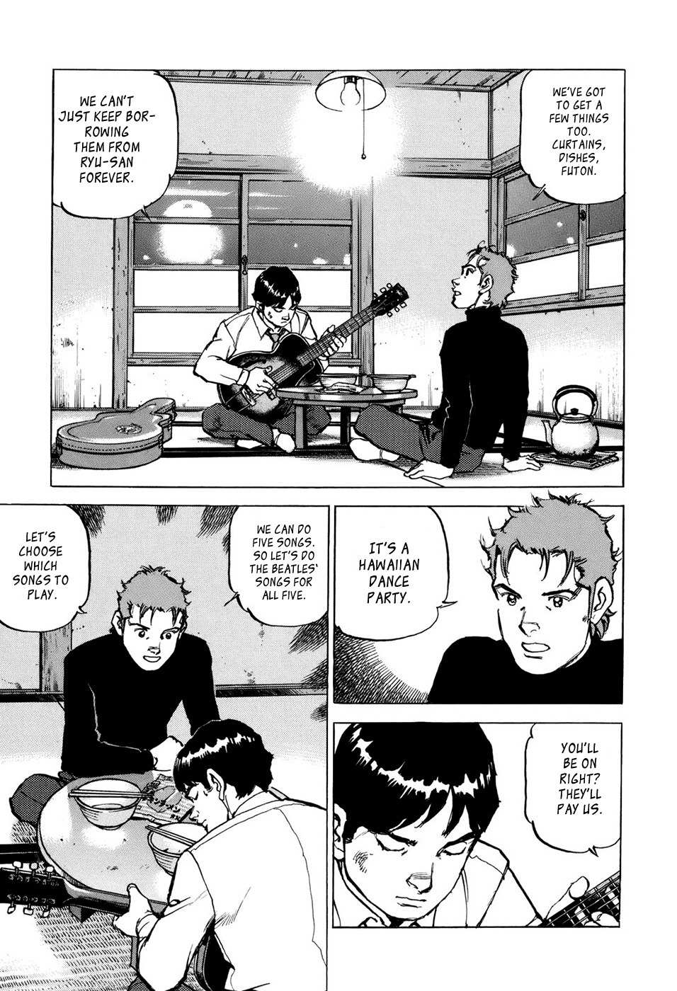 Boku wa Beatles Chapter 5 page 8 - Chapter 5: New Departure