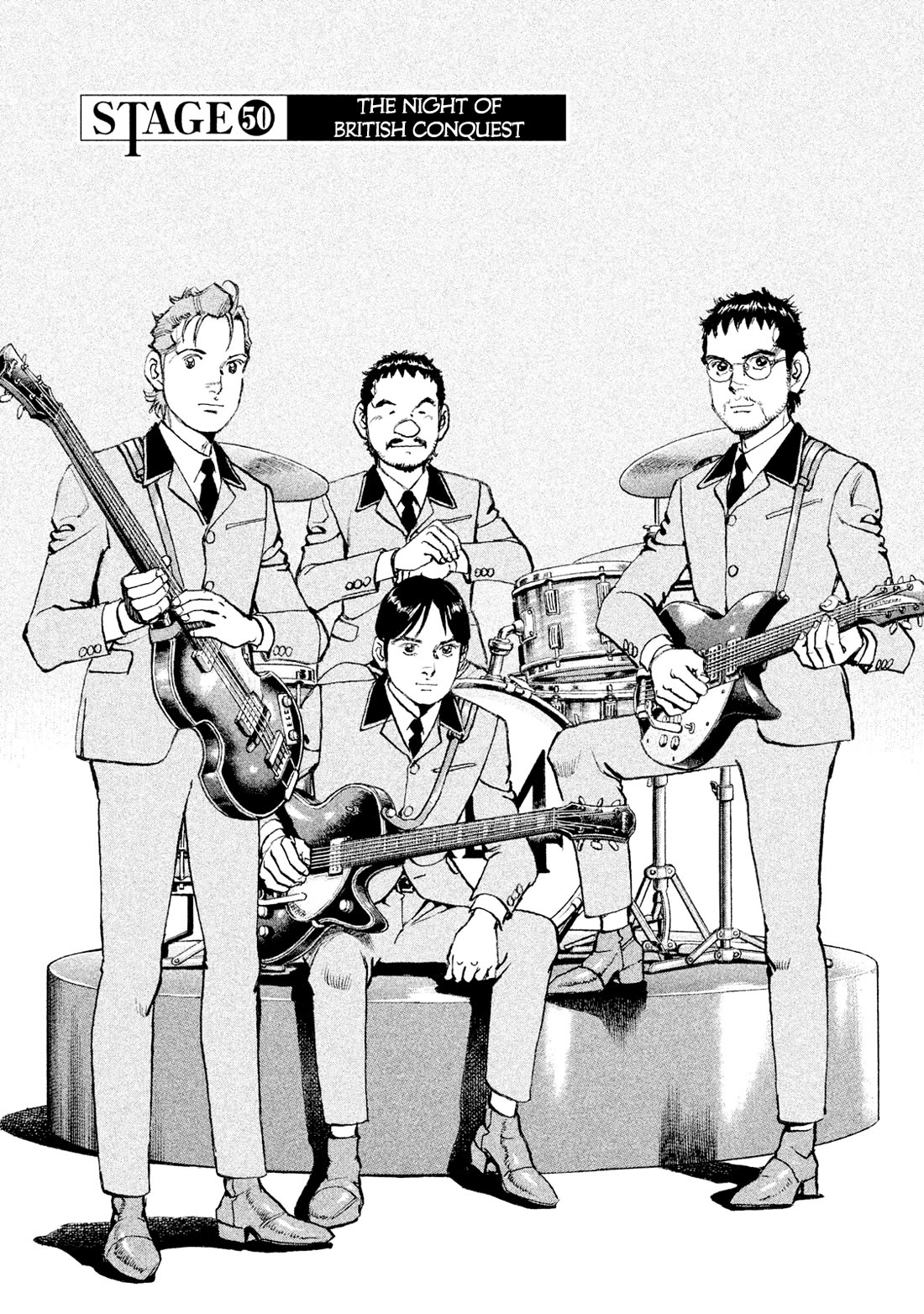 Boku wa Beatles Chapter 50 page 1 - Chapter 50: The Night of British Conquest