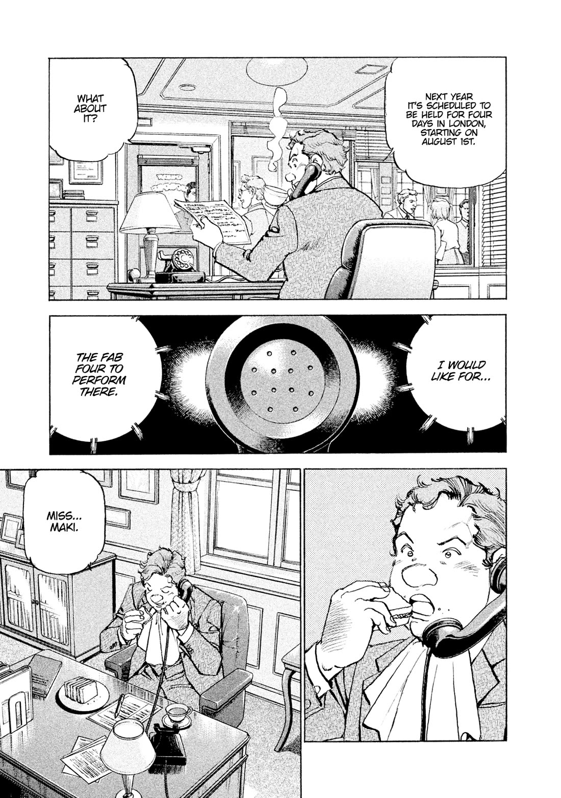 Boku wa Beatles Chapter 52 page 3 - Chapter 52: Music Convention