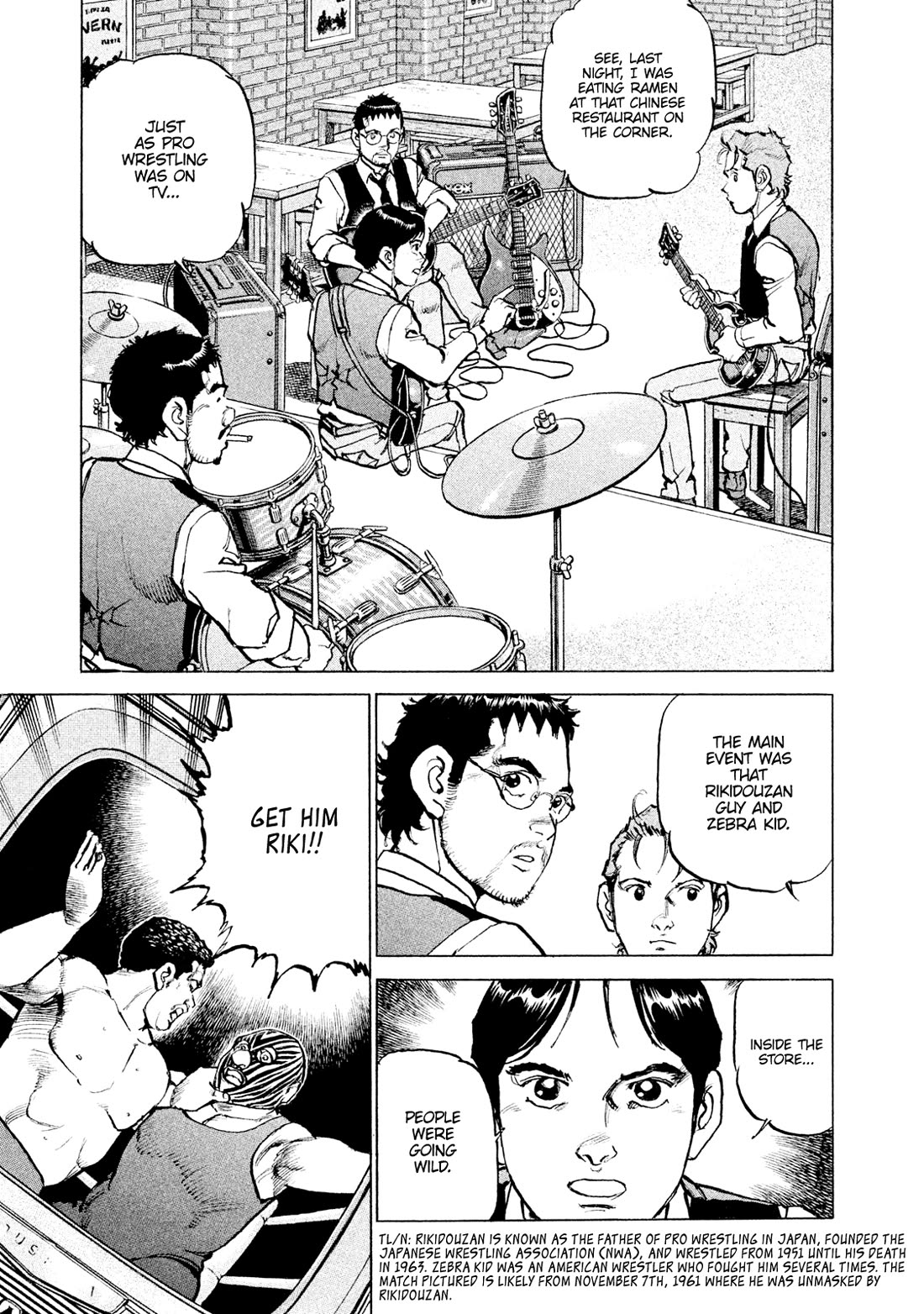 Boku wa Beatles Chapter 52 page 7 - Chapter 52: Music Convention