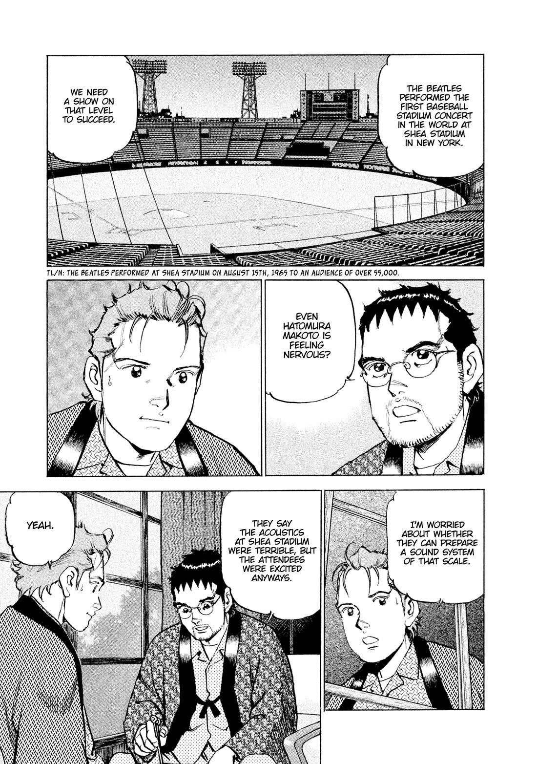 Boku wa Beatles Chapter 53 page 11 - Chapter 53: Pressure