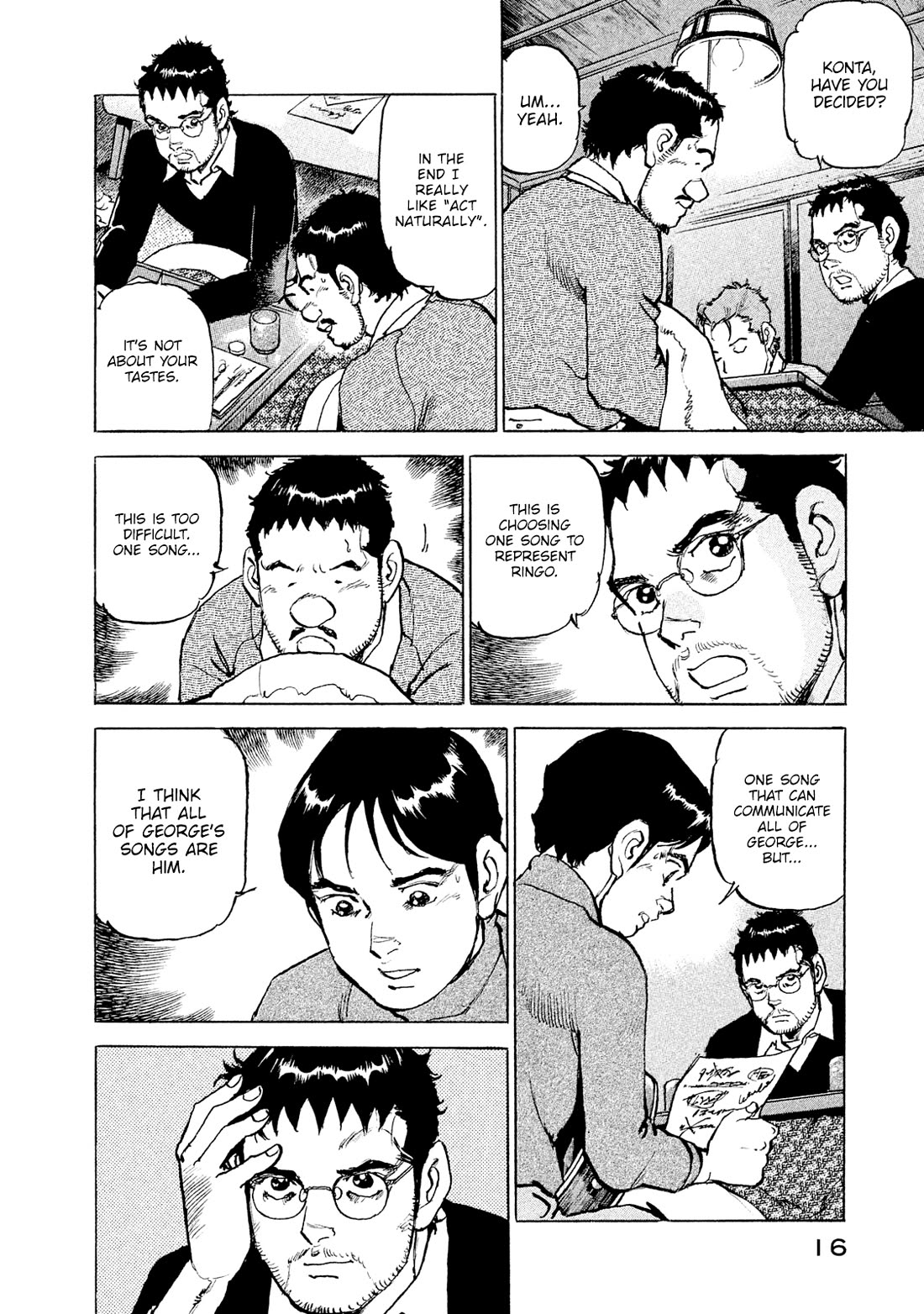 Boku wa Beatles Chapter 54 page 17 - Chapter 54: First Album