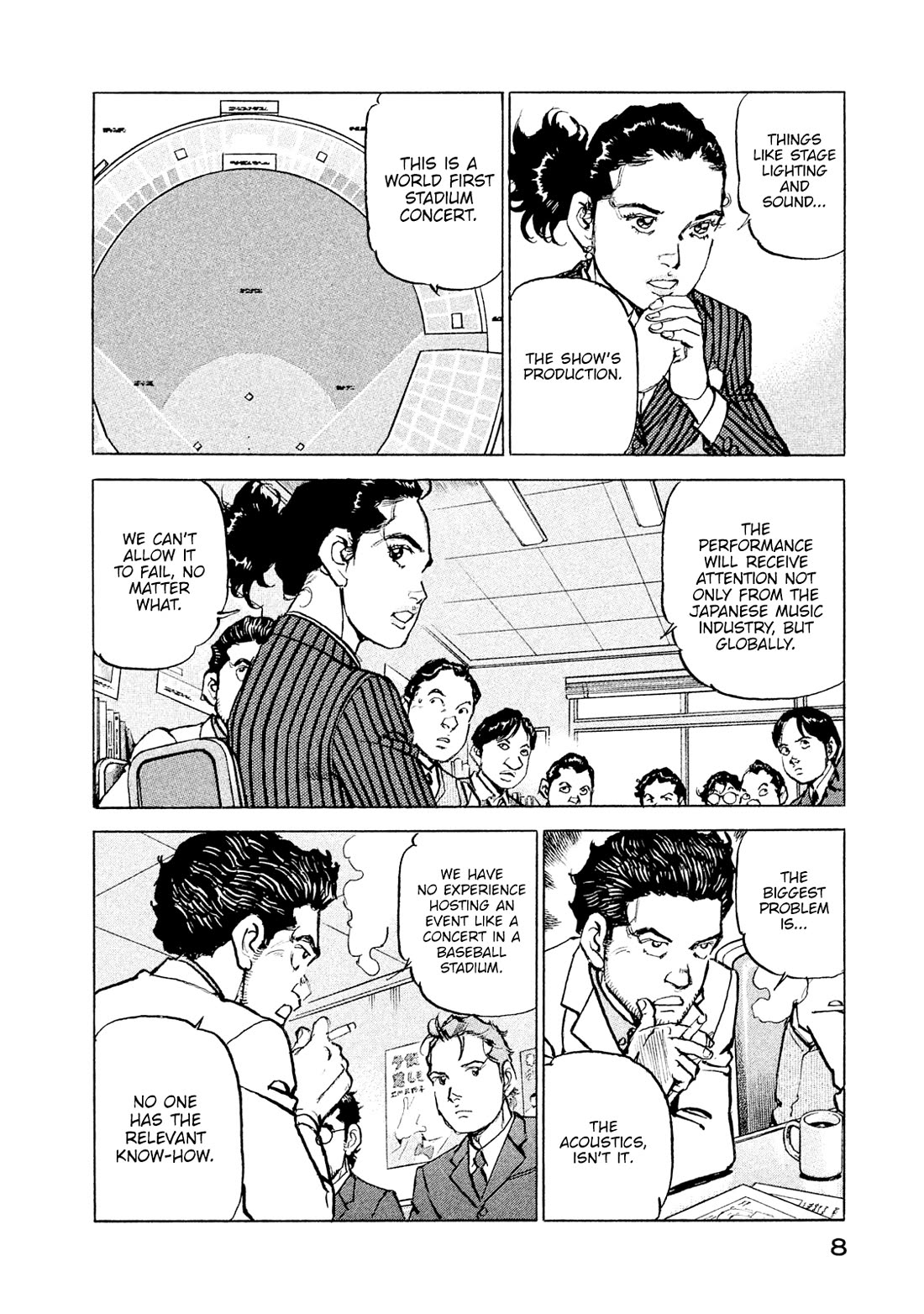 Boku wa Beatles Chapter 54 page 9 - Chapter 54: First Album