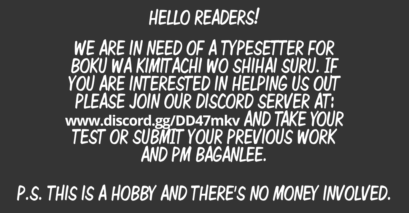 Boku wa Kimitachi wo Shihai suru Chapter 7 page 1 - Chapter 7