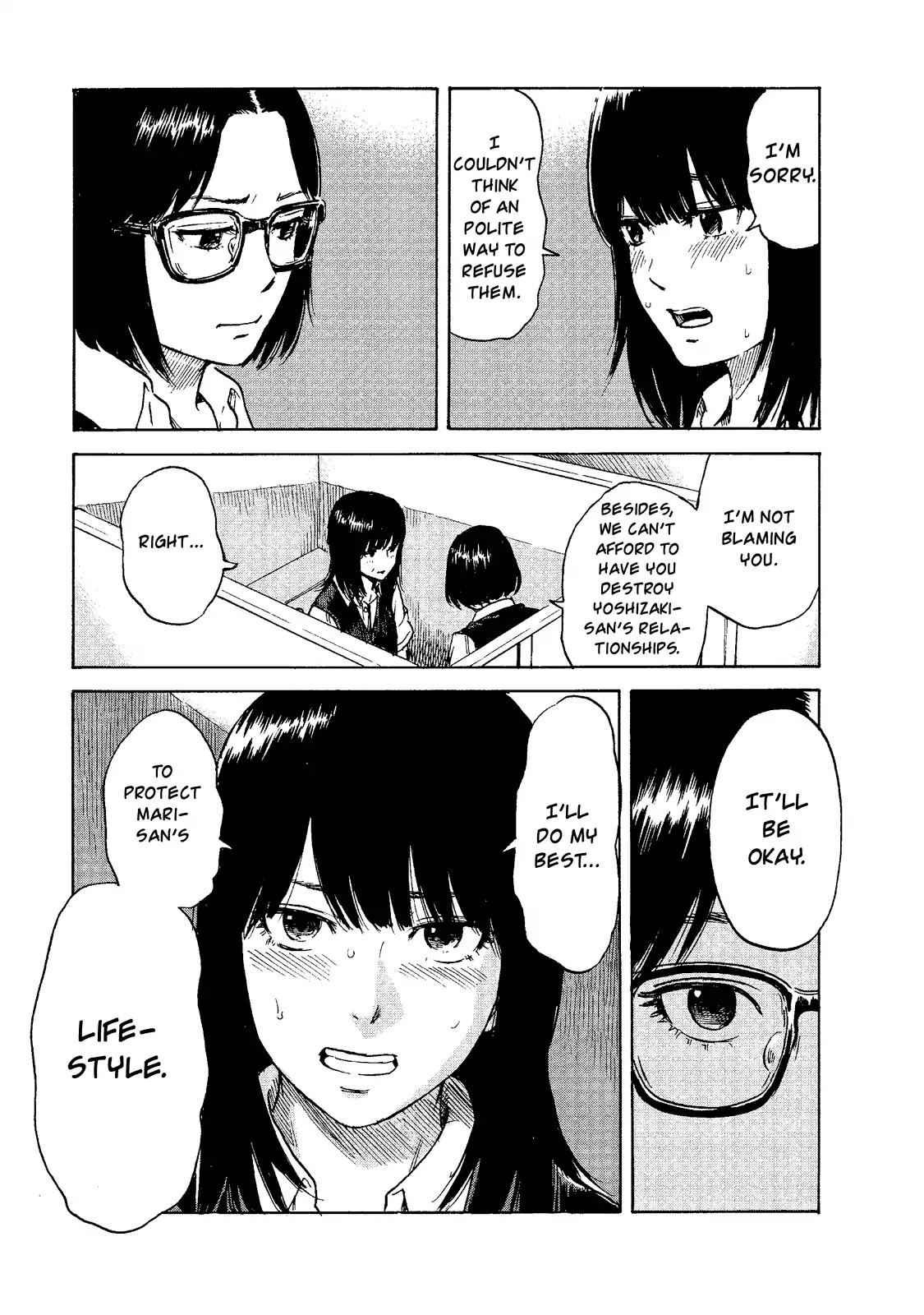 Boku wa Mari no Naka Chapter 15 page 13 - Chapter 15: Positive For Some Reason