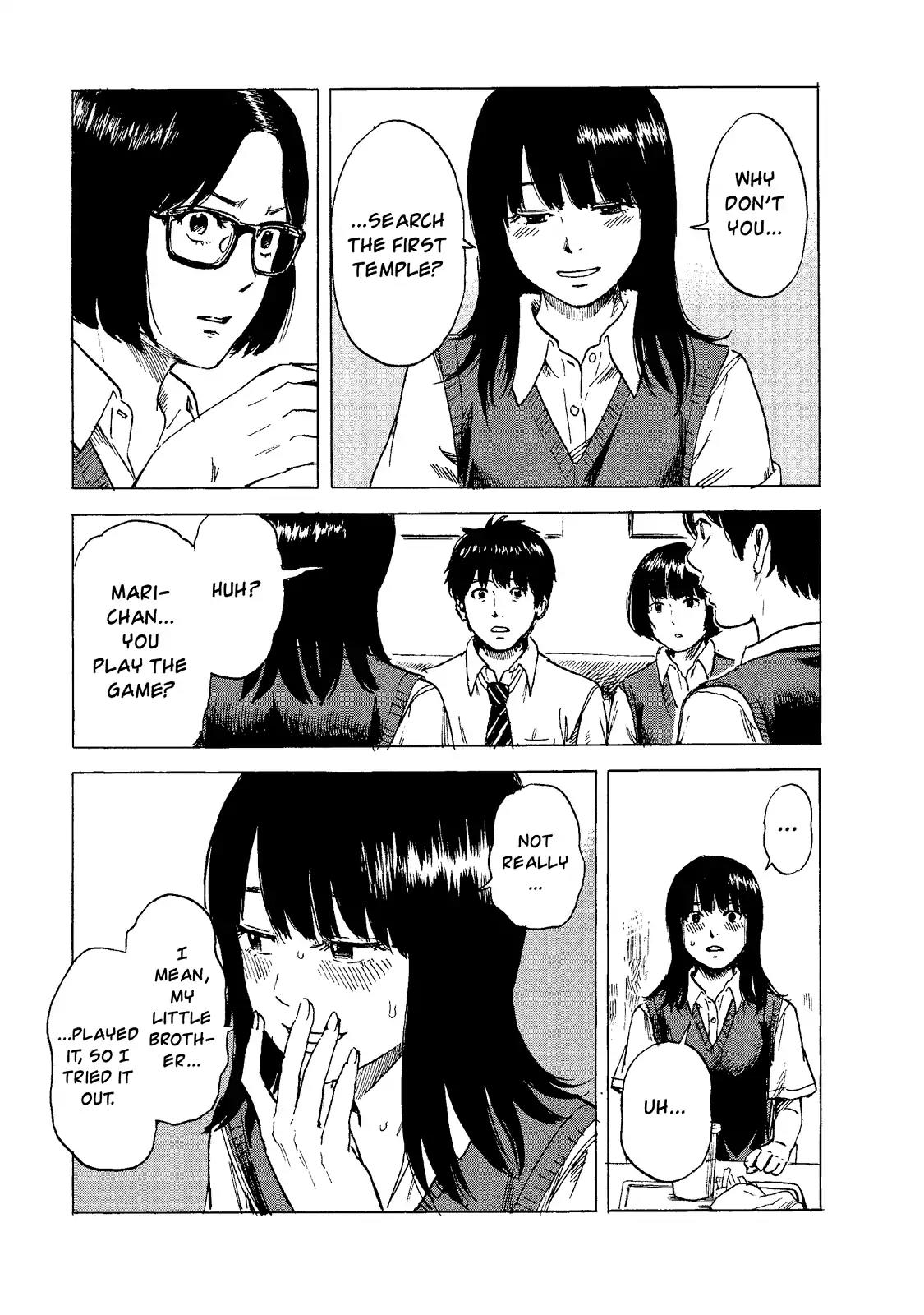 Boku wa Mari no Naka Chapter 16 page 13 - Chapter 16: 'I' Burst Open