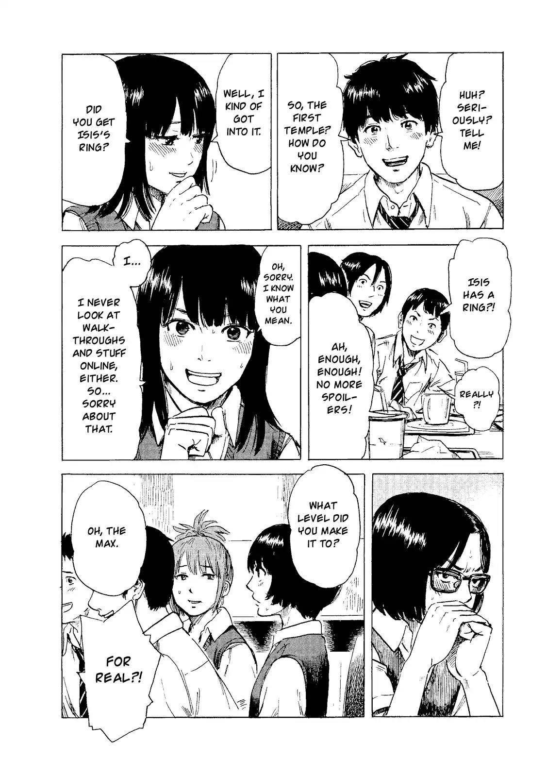 Boku wa Mari no Naka Chapter 16 page 14 - Chapter 16: 'I' Burst Open