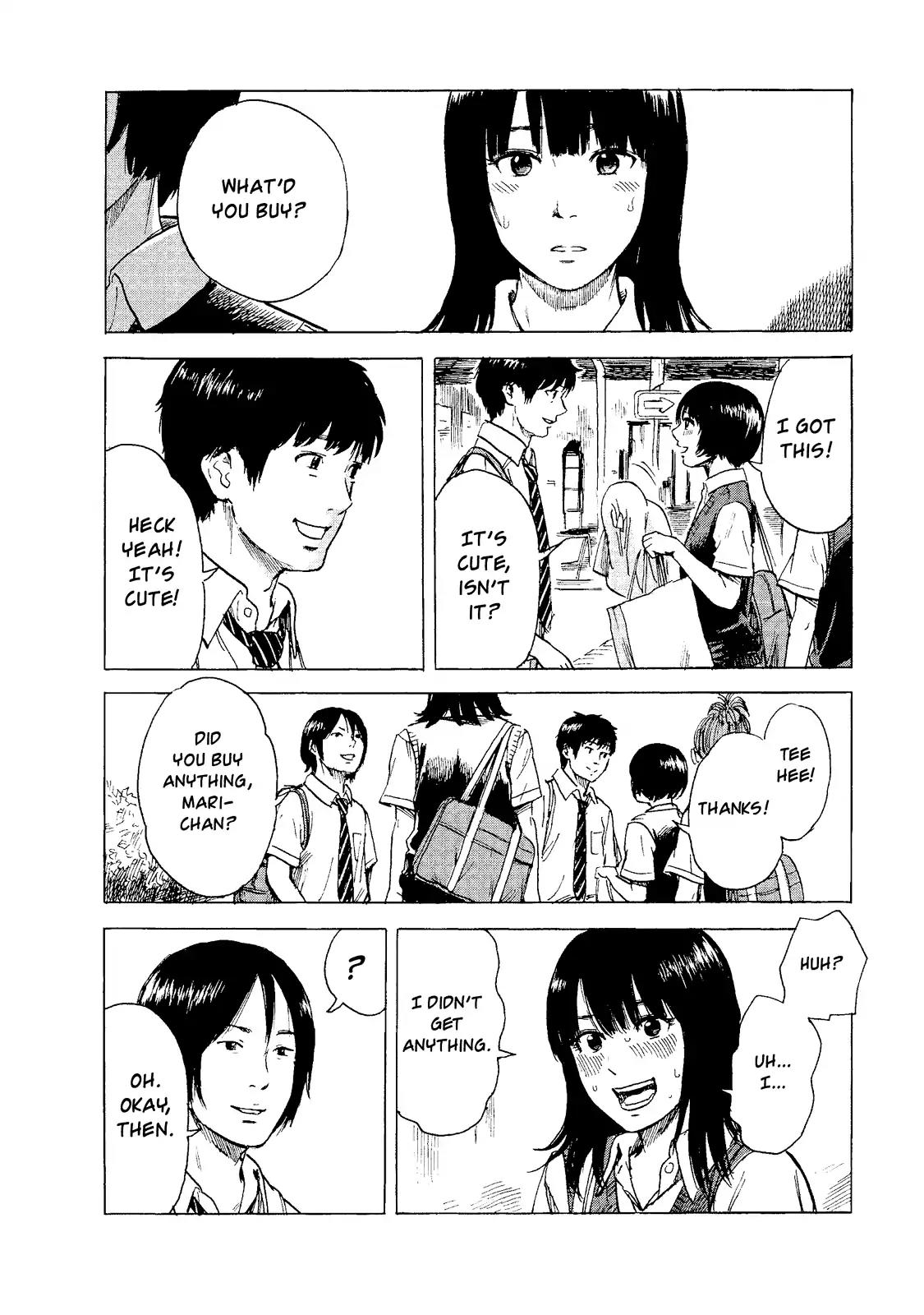 Boku wa Mari no Naka Chapter 16 page 8 - Chapter 16: 'I' Burst Open