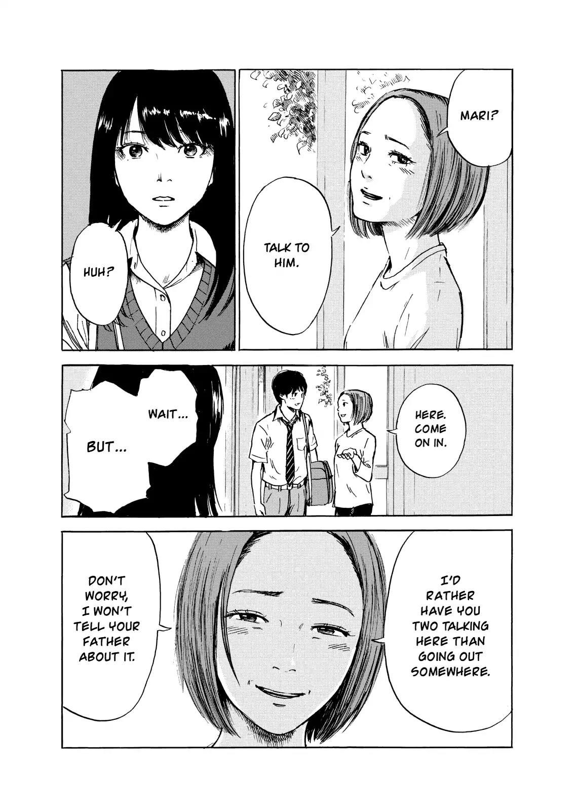 Boku wa Mari no Naka Chapter 22 page 13 - Chapter 22: Stagnating Atmosphere