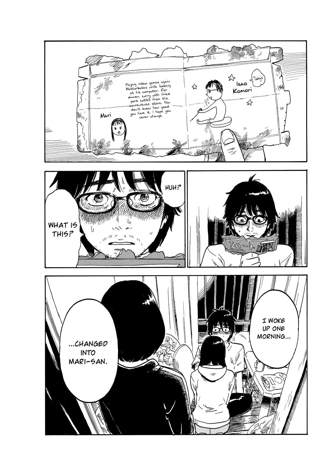 Boku wa Mari no Naka Chapter 26 page 14 - Chapter 26: I Face Myself