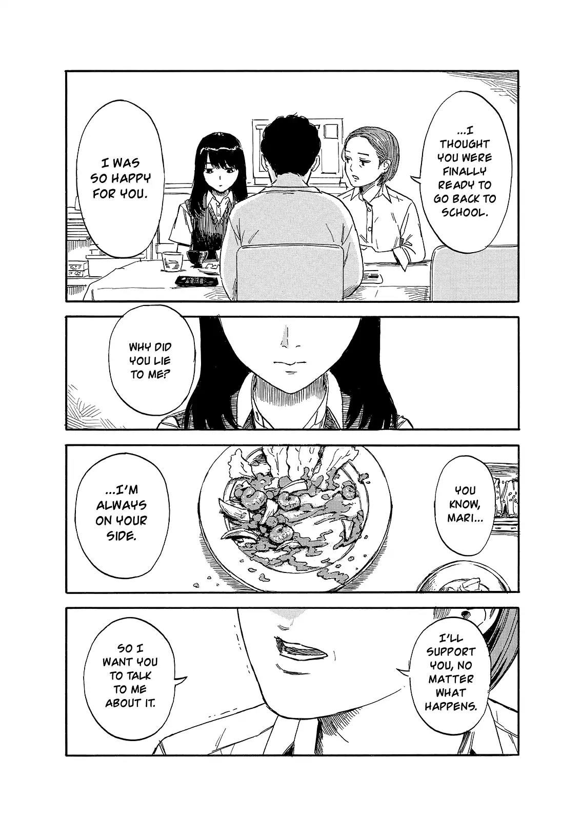 Boku wa Mari no Naka Chapter 29 page 12 - Chapter 29: Dinner At the Yoshizaki House II