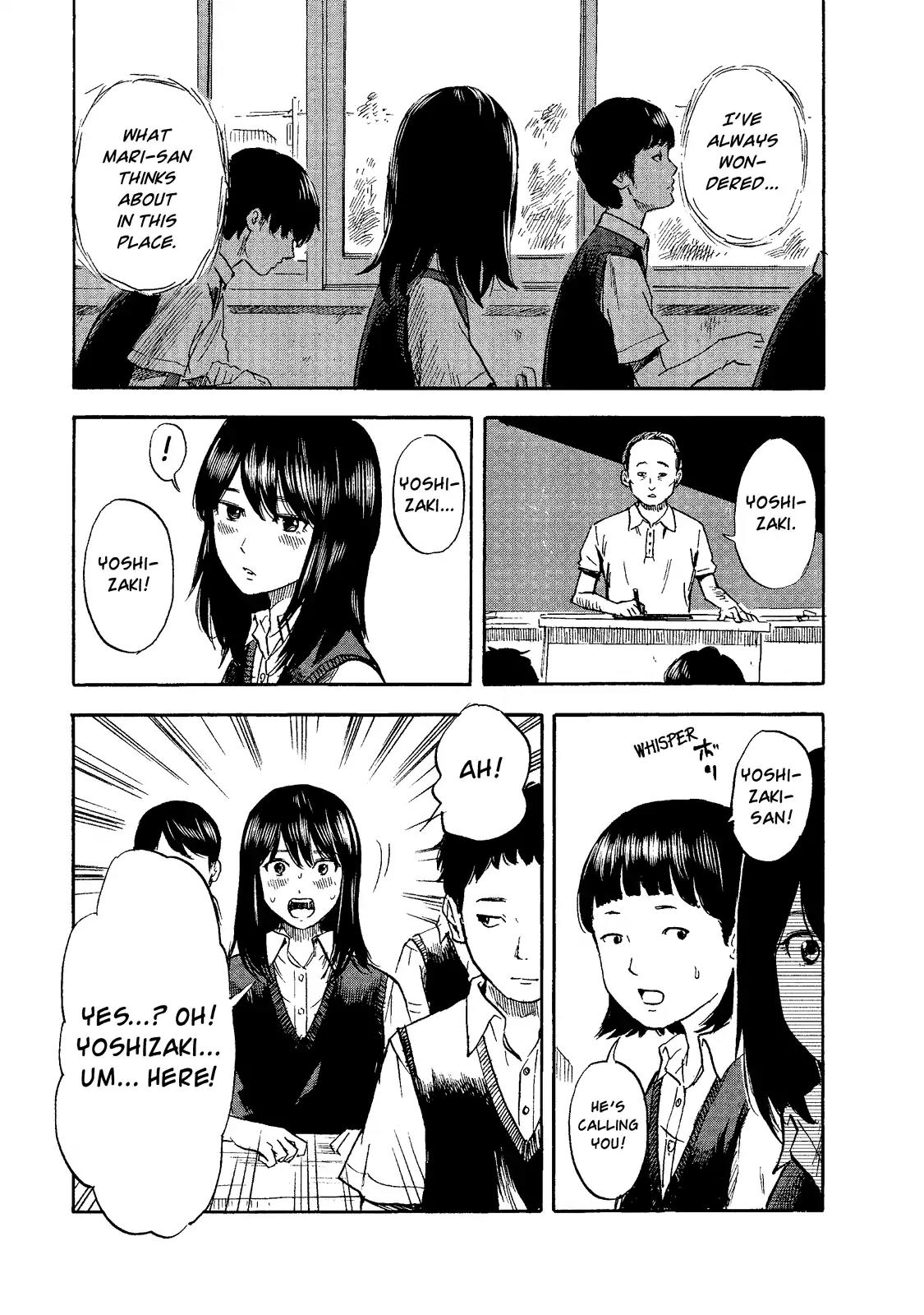 Boku wa Mari no Naka Chapter 4 page 5 - Chapter 4: A High School Girl's Sanctuary