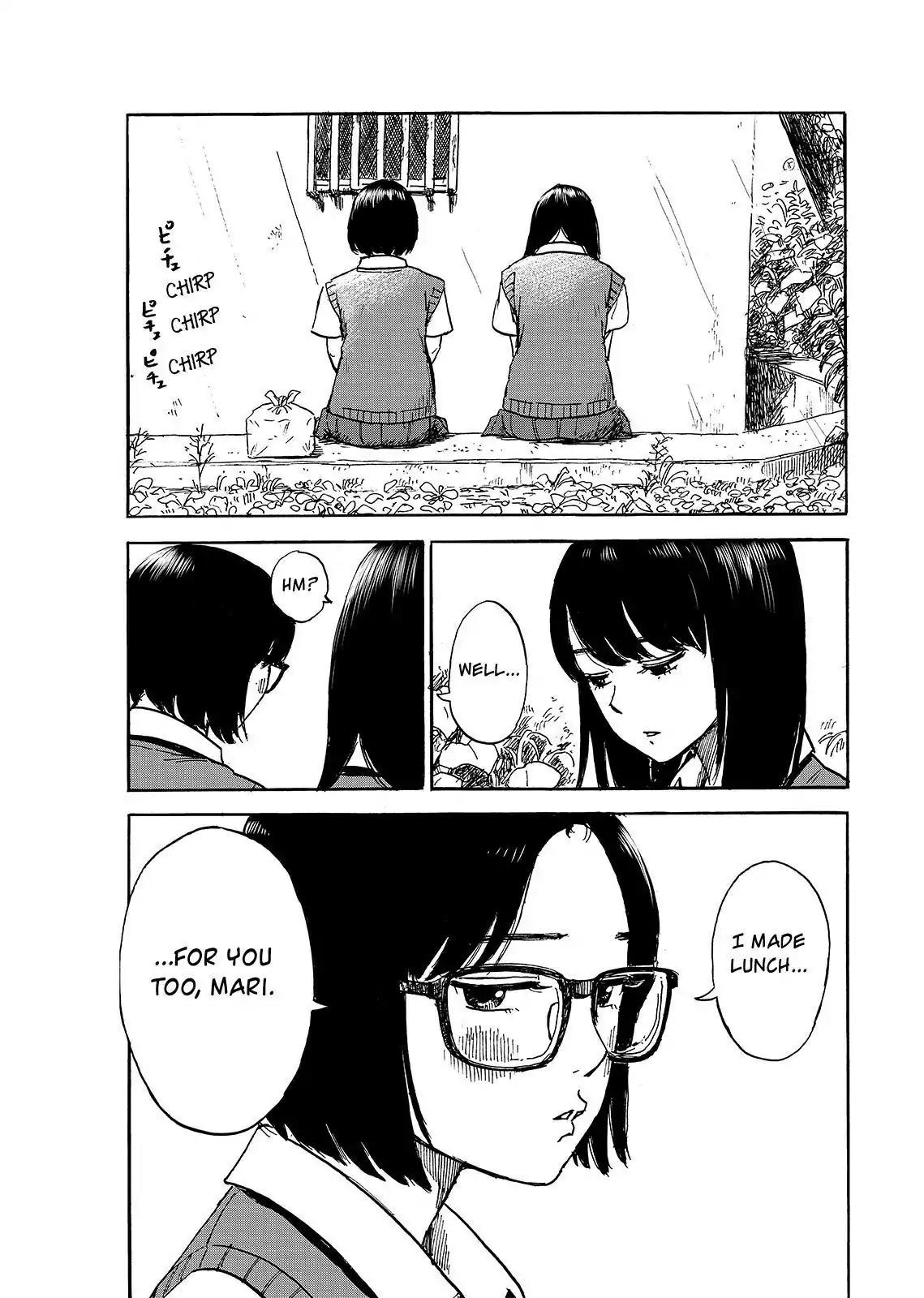 Boku wa Mari no Naka Chapter 46 page 13 - Chapter 46: Yori Has It Rough