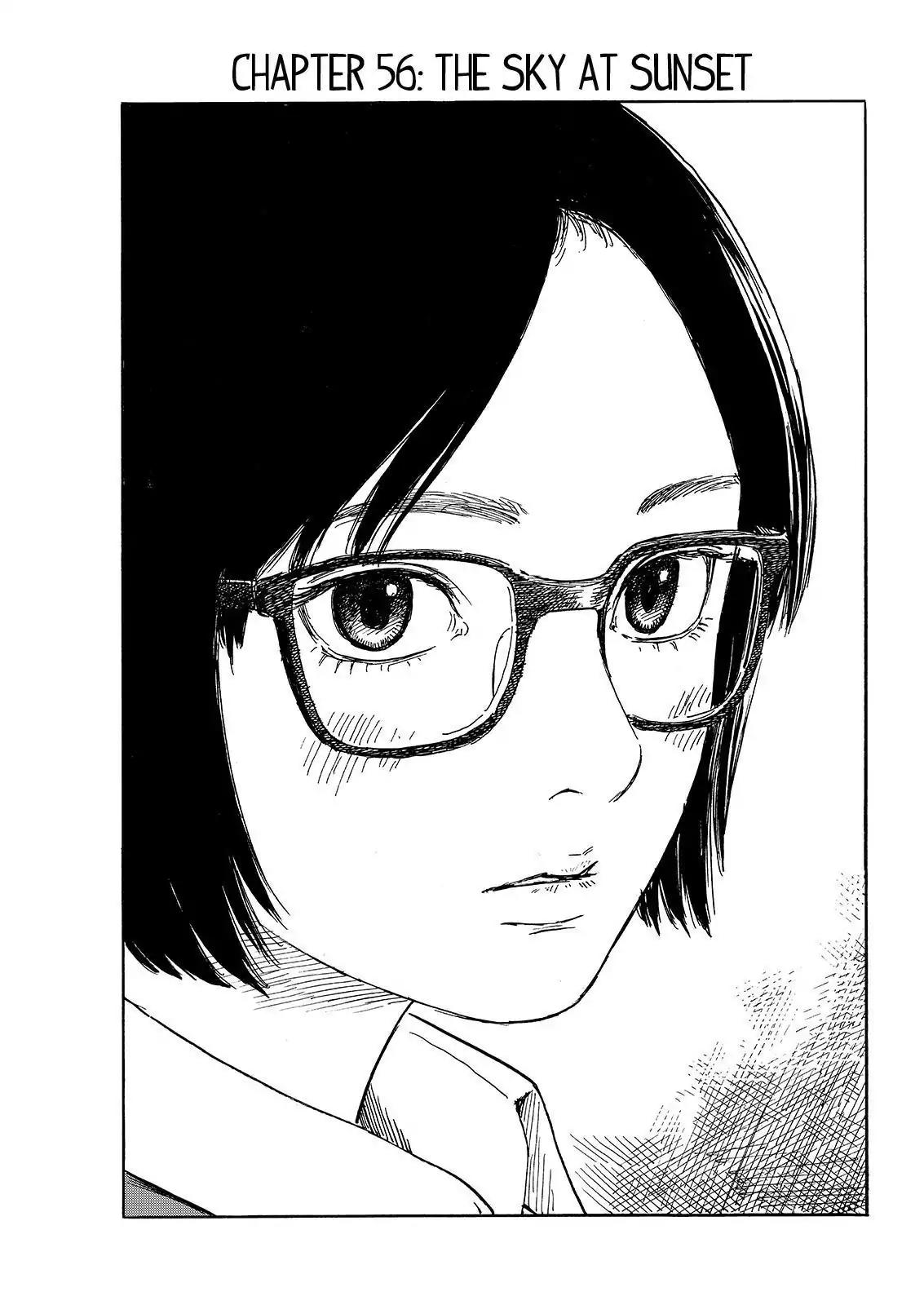 Boku wa Mari no Naka Chapter 56 page 1 - Chapter 56: The Sky At Sunset