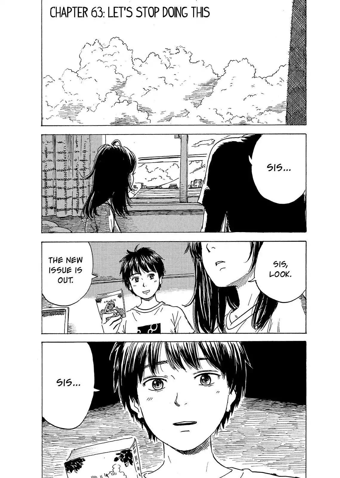 Boku wa Mari no Naka Chapter 63 page 1 - Chapter 63: Let's Stop Doing This