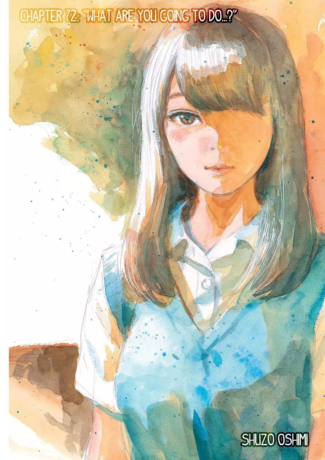 Boku wa Mari no Naka Chapter 72 page 1 - Chapter 72: "What Are You Going To Do..?"