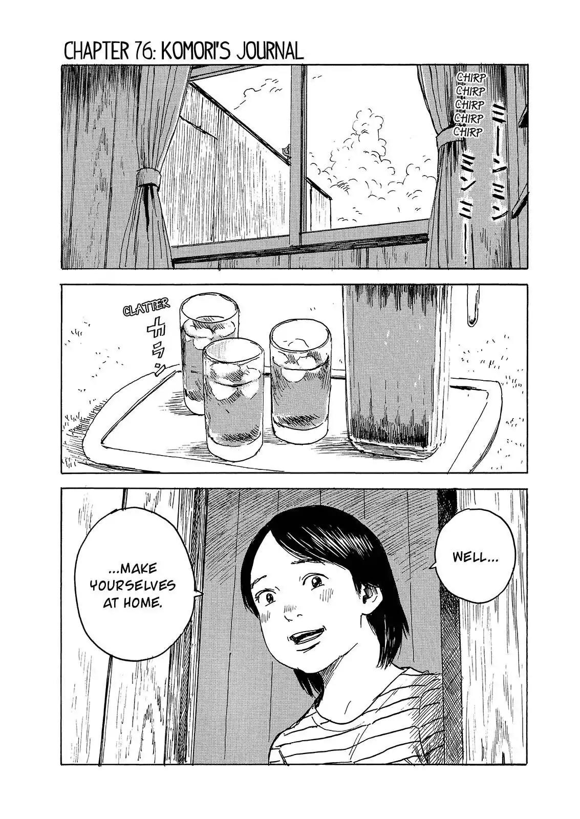Boku wa Mari no Naka Chapter 76 page 1 - Chapter 76: Komori's Journal