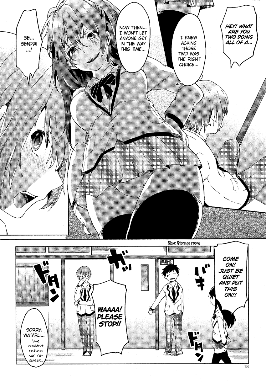 Boku wa Senpai ni Josou o Shiirareteimasu. Chapter 1 page 19 - Chapter 1