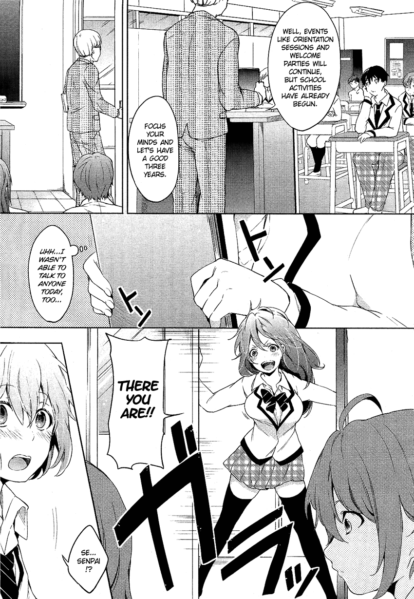 Boku wa Senpai ni Josou o Shiirareteimasu. Chapter 1 page 8 - Chapter 1