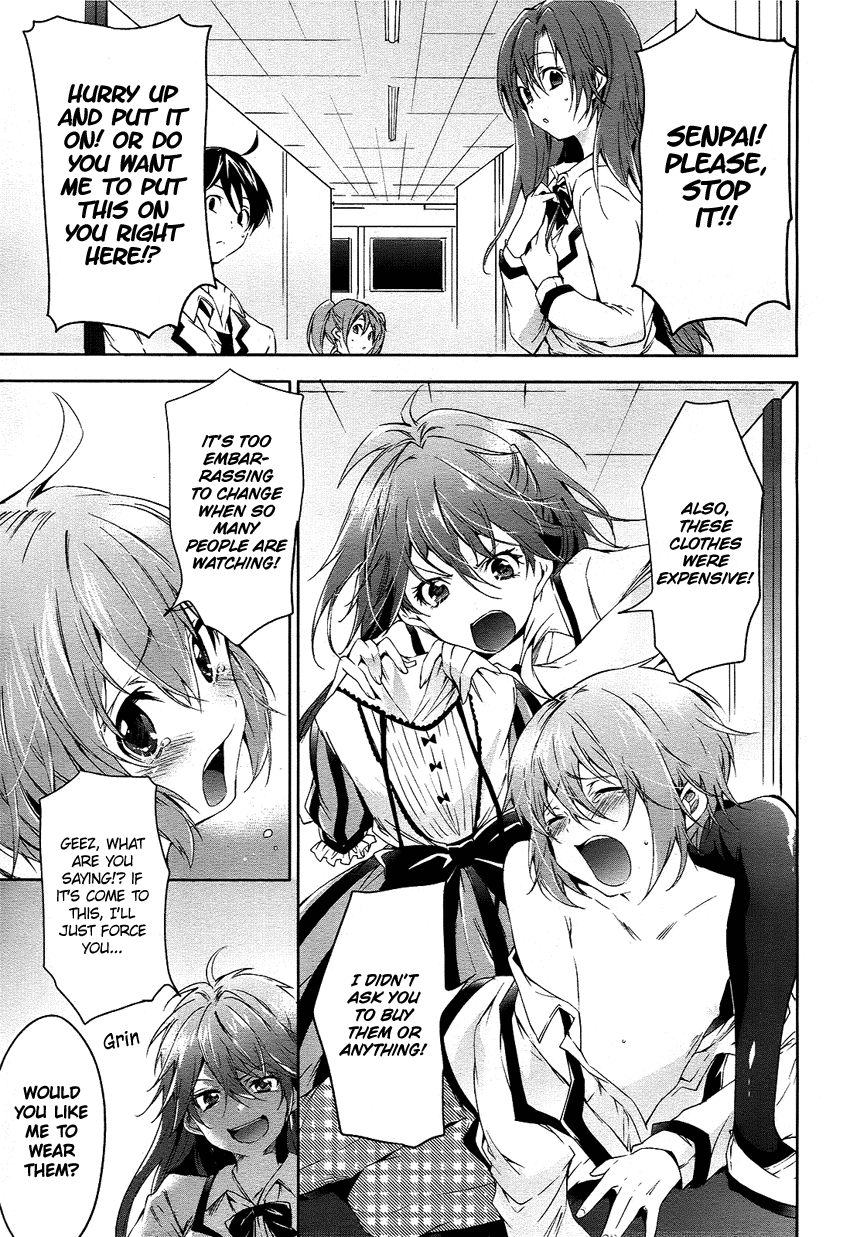 Boku wa Senpai ni Josou o Shiirareteimasu. Chapter 3 page 4 - Chapter 3