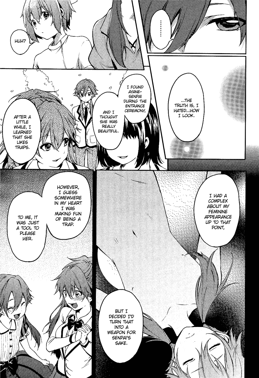 Boku wa Senpai ni Josou o Shiirareteimasu. Chapter 4 page 14 - Chapter 4