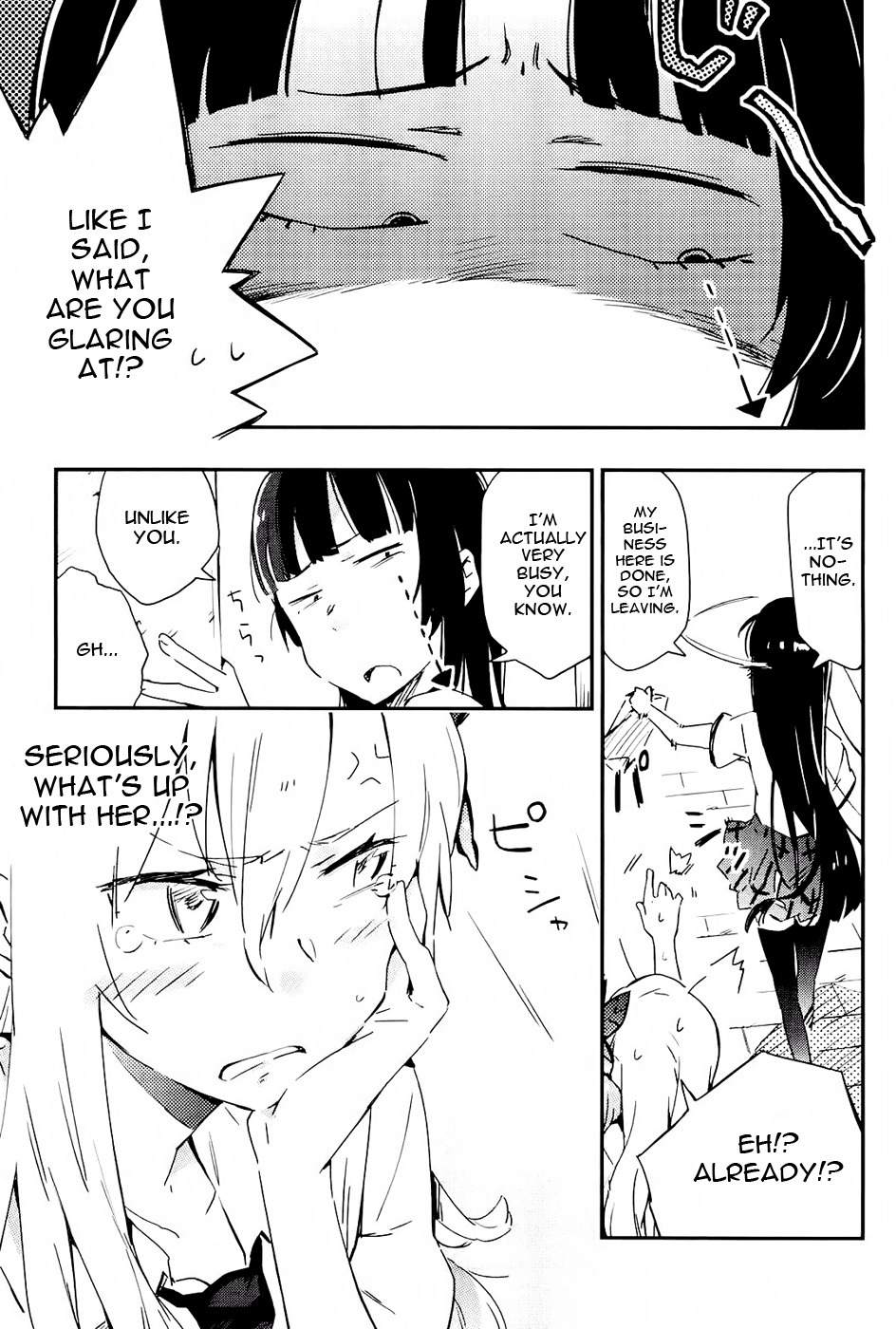Boku wa Tomodachi ga Sukunai - Koushiki Anthology Comic Chapter 1.1 page 15 - Vol.1 Chapter 1: Me and Slave and Blue Day