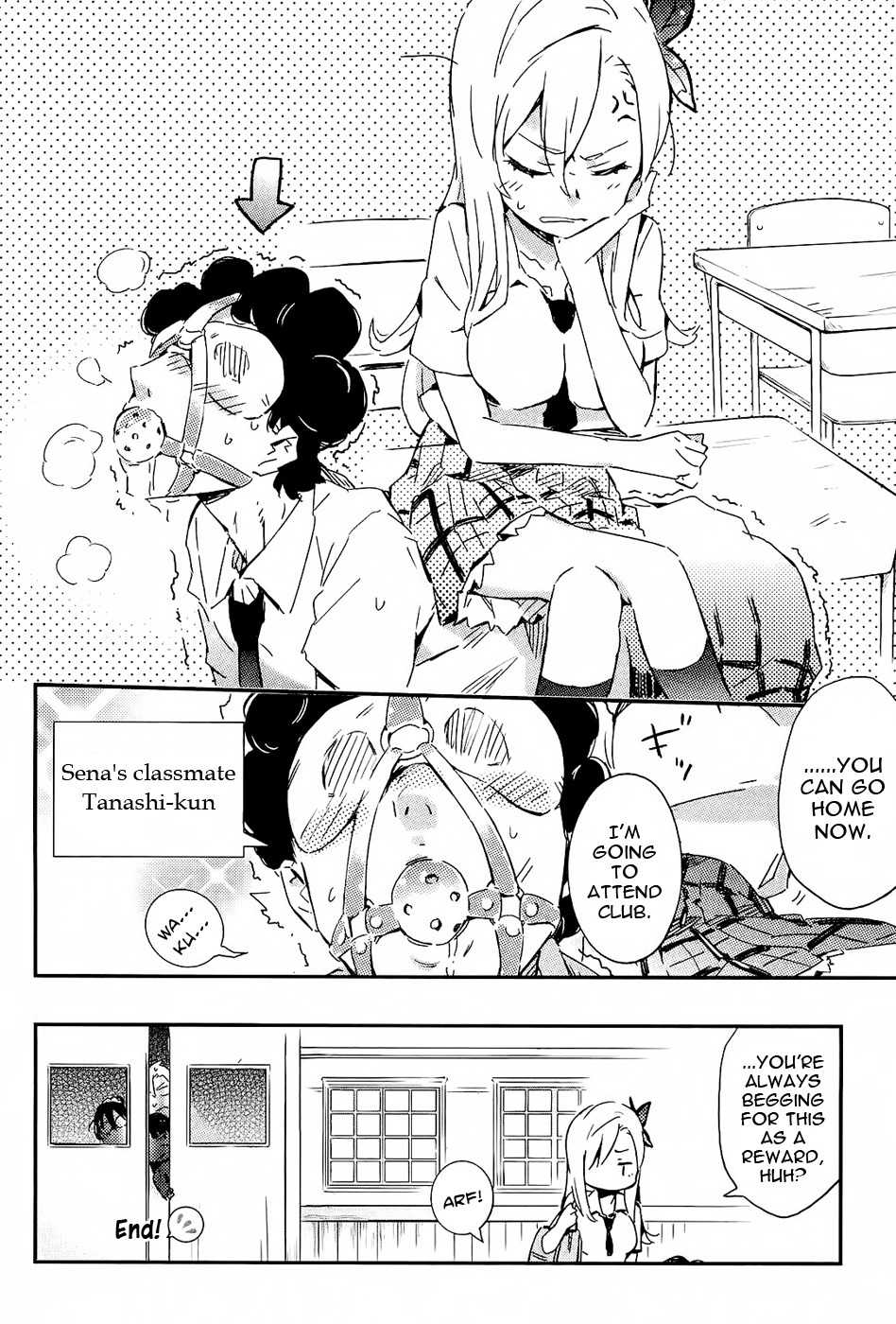 Boku wa Tomodachi ga Sukunai - Koushiki Anthology Comic Chapter 1.1 page 16 - Vol.1 Chapter 1: Me and Slave and Blue Day