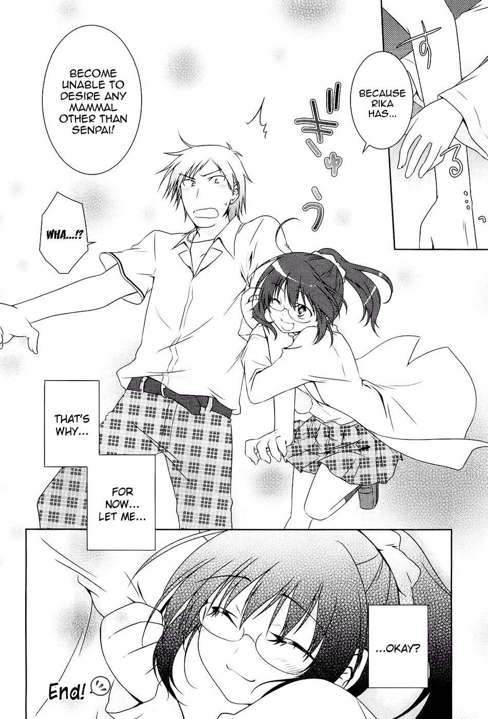 Boku wa Tomodachi ga Sukunai - Koushiki Anthology Comic Chapter 1.10 page 8 - Vol.1 Chapter 10: I shall return to the Rika Room!