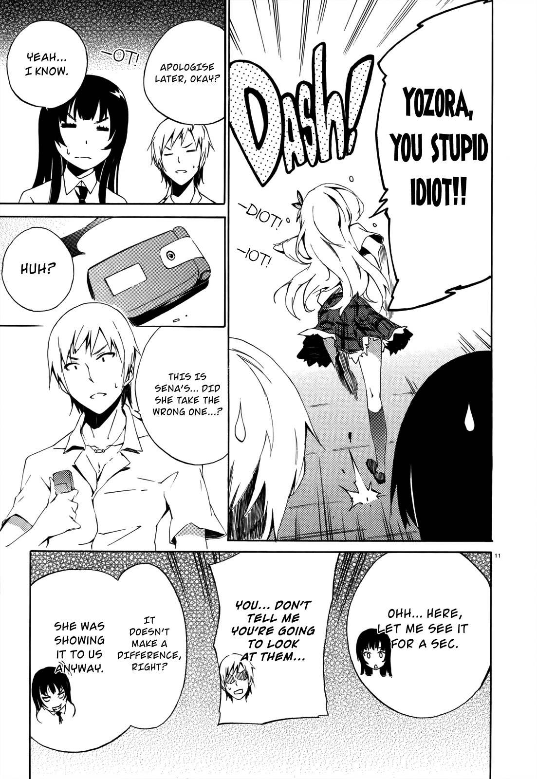 Boku wa Tomodachi ga Sukunai - Koushiki Anthology Comic Chapter 1.13 page 11 - Vol.1 Chapter 13: Telephone Shocking