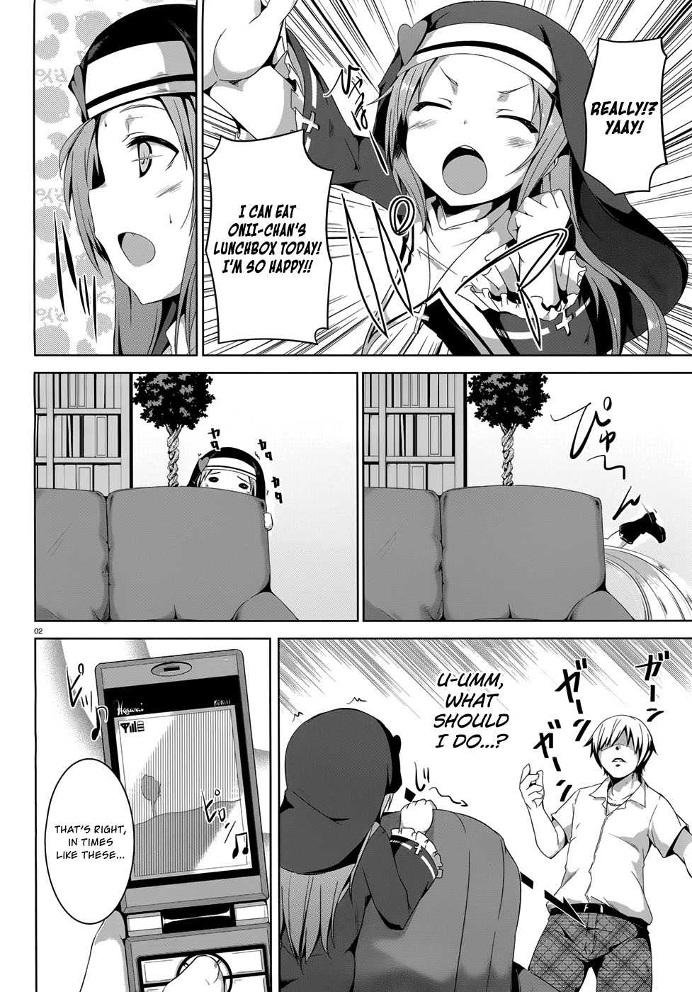 Boku wa Tomodachi ga Sukunai - Koushiki Anthology Comic Chapter 1.15 page 2 - Vol.1 Chapter 15: If an angel could become a smile...